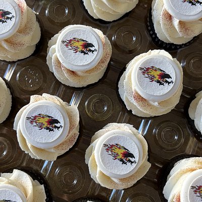 Custom Decorated Mini Cupcakes (24 Ct)