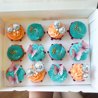 Plain Iced Cupcakes
