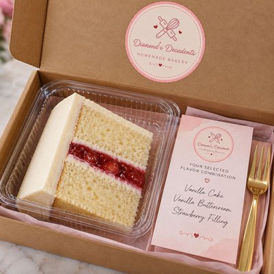 Single Flavor Cake Sample