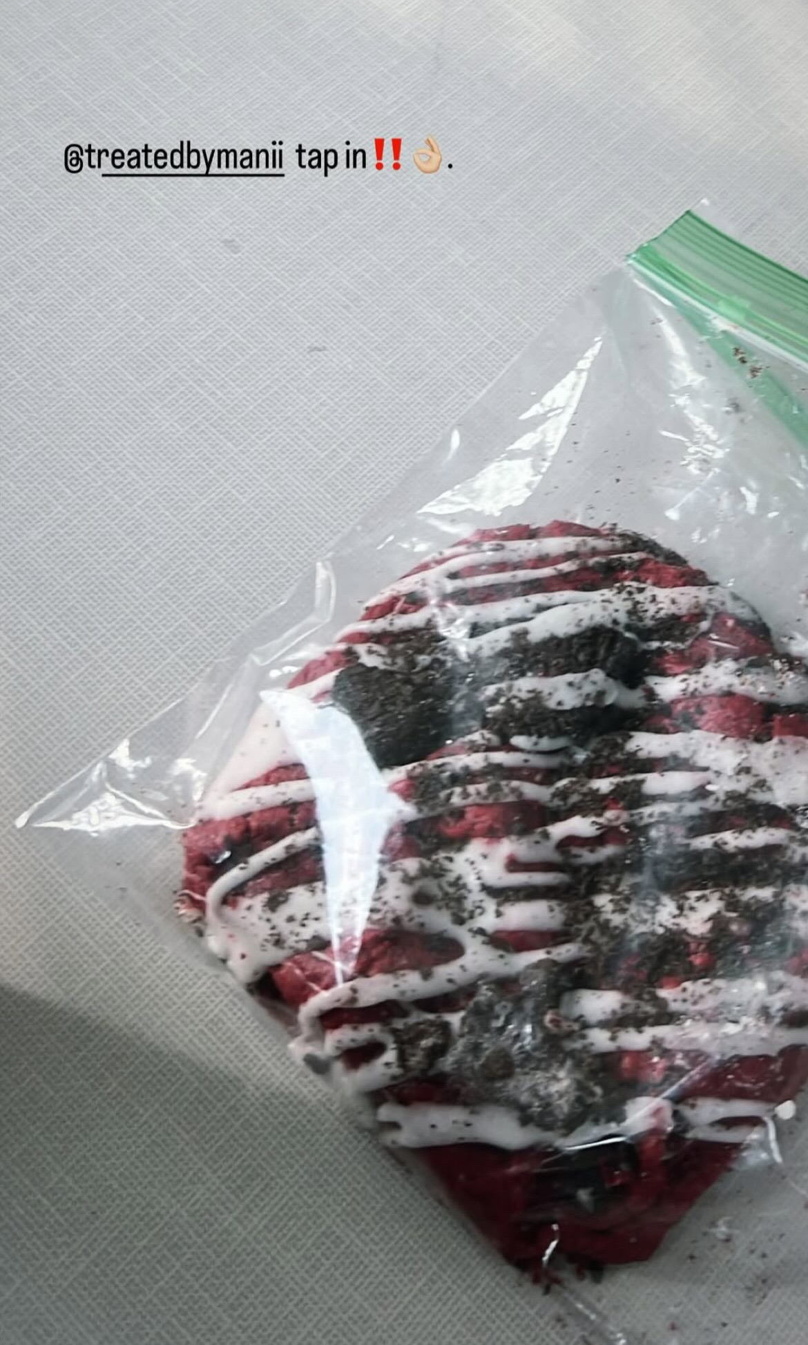 Red Velvet/ w Oreos