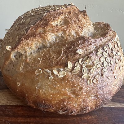 March Seasonal Selection- Honey Oat Sourdough Boule 