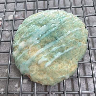 Blue Raspberry Lemon Cookie 