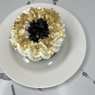 Mini Blueberry Cobbler Cheesecake 