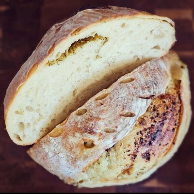 Garlic Herb Boule