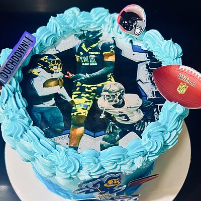 8 Inch Burn Cake