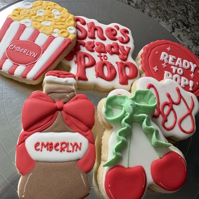 1 Dozen Custom Decorated Cookies 