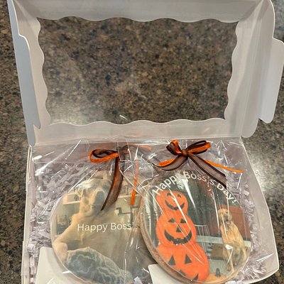 BOXED PHOTO GIFT Set (2 Cookies) ($15)
