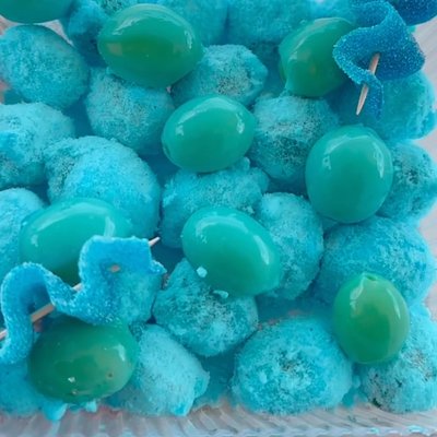 Blue Raspberry w/ Blue Razz Sour Coating  - Medium