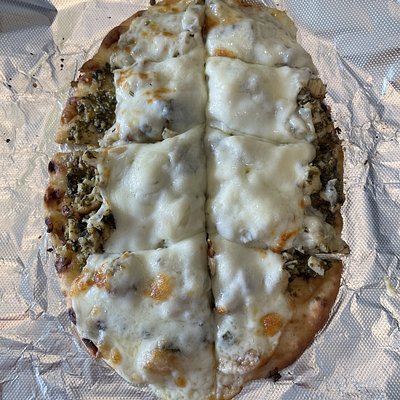 Pesto Chicken Flatbread 