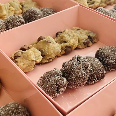 Mini Banana Chocolate Chip Cookies (16 Mini Cookies)