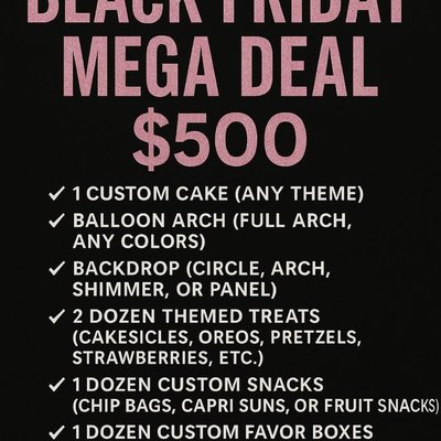 Mega Party Package