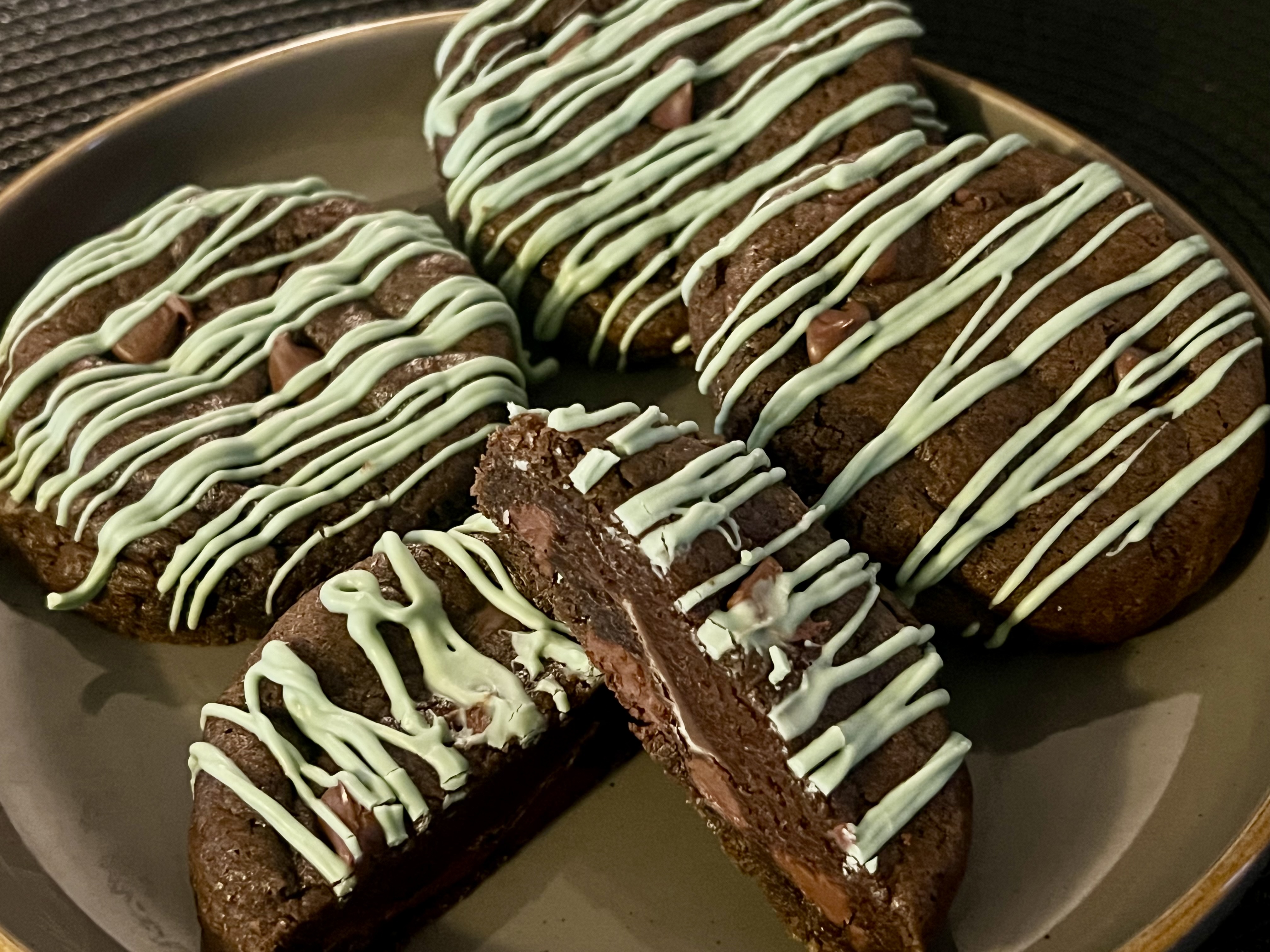 Chocolate Mint Cookies