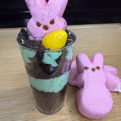 Sweet Peep Easter Cake Shooters 