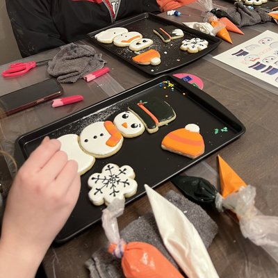 Cookie Decorating Party For 5
