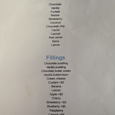 1/2 Sheet Cake - 60 Servings 