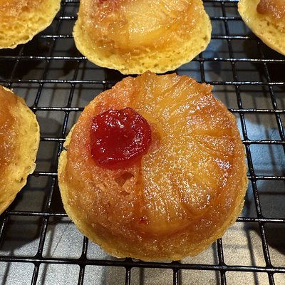 Pineapple Upside Down Cupcakes Per Dozen