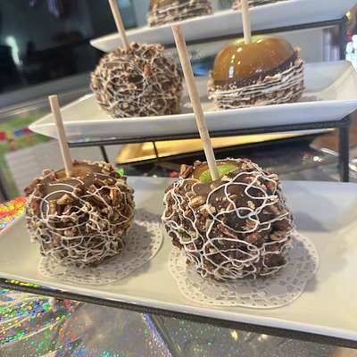 Pecan Cluster Caramel Apple