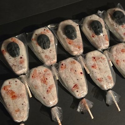 Halloween Cake-pops/caksicles