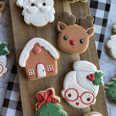 Christmas Cheer 1/2 Dozen Cookie Set