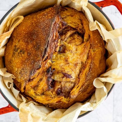 Chocolate Chip Pumpkin Sourdough