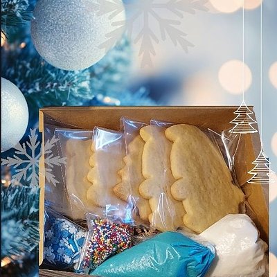 DIY Christmas Cookie Kit: ½ Dozen