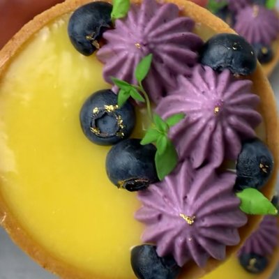 Lemon Blueberry Tart