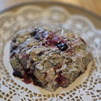 Triple Berry Scone