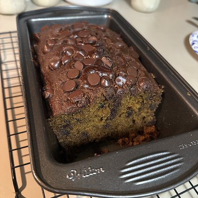 Pumpkin + Dark Chocolate Sourdough Sandwich Loaf