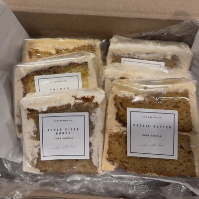 Sample Cake box 