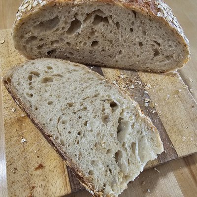 Honey Toasted Oatmeal Sourdough 
