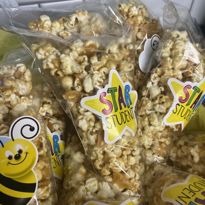 Caramel Popcorn Bags 