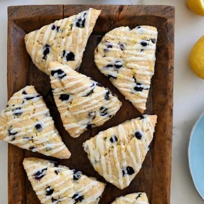Blueberry Lemon Scones 