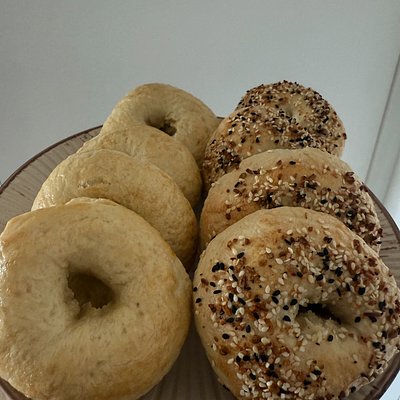 Sourdough Bagels - Everything