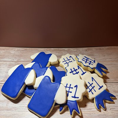 Sports Theme Royal Icing Custom Sugar Cookies