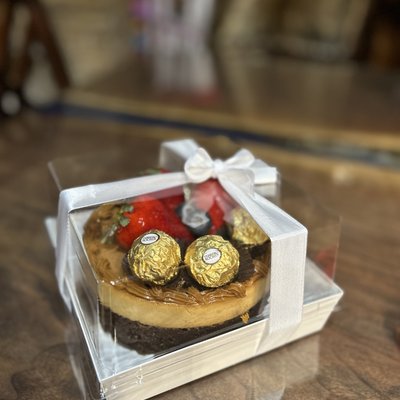 ChocoFlan 6x3” Round