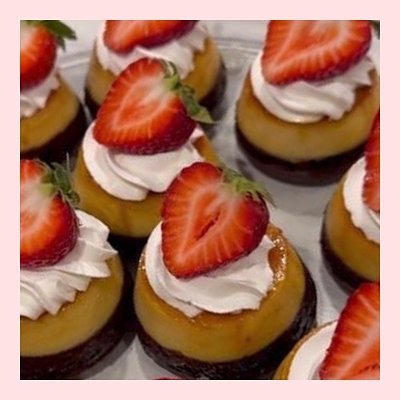  Mini Chocoflans (By The Dozen Only)