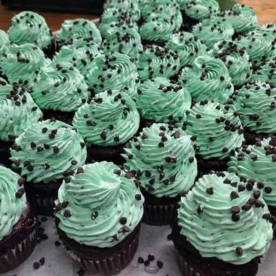 Mint Chocolate Cupcakes