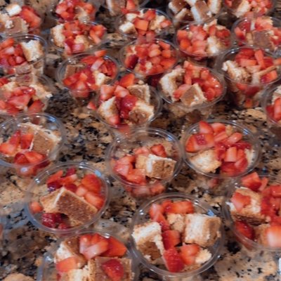 Mini Churro Bites Cups 