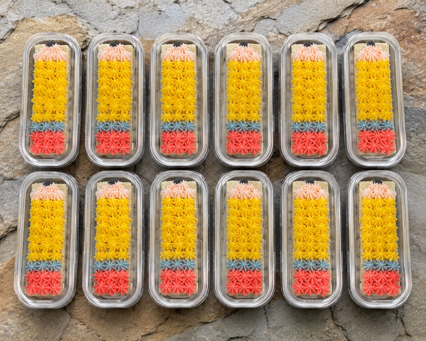 Pencil Cookies 12 Pack