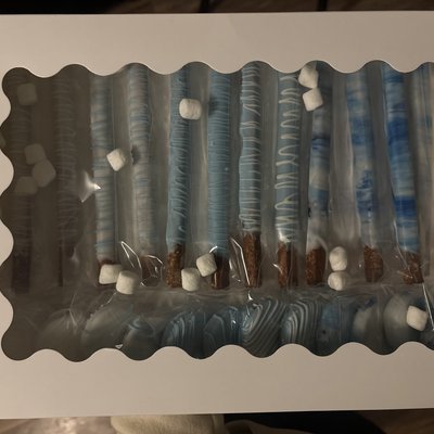 Dipped Pretzels