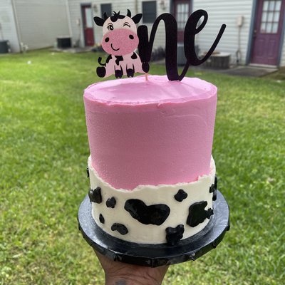 6” Round/Heart Cake