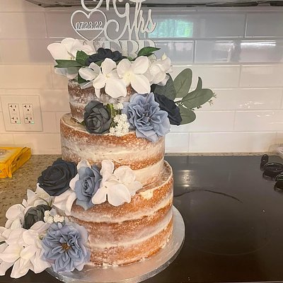 3 Tier Wedding Cake
