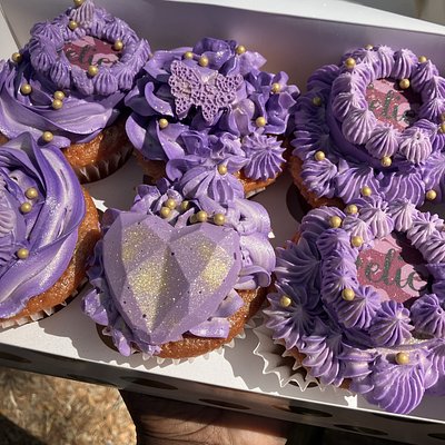 Edible Image On Cupcake 
