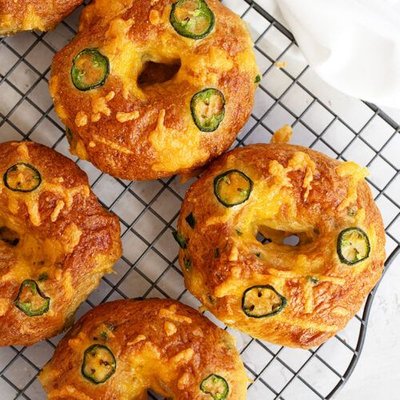 Cheddar & Jalapeño Bagels 6ct