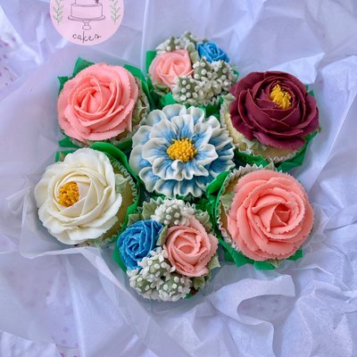 Cupcake Bouquet 💐  7-count