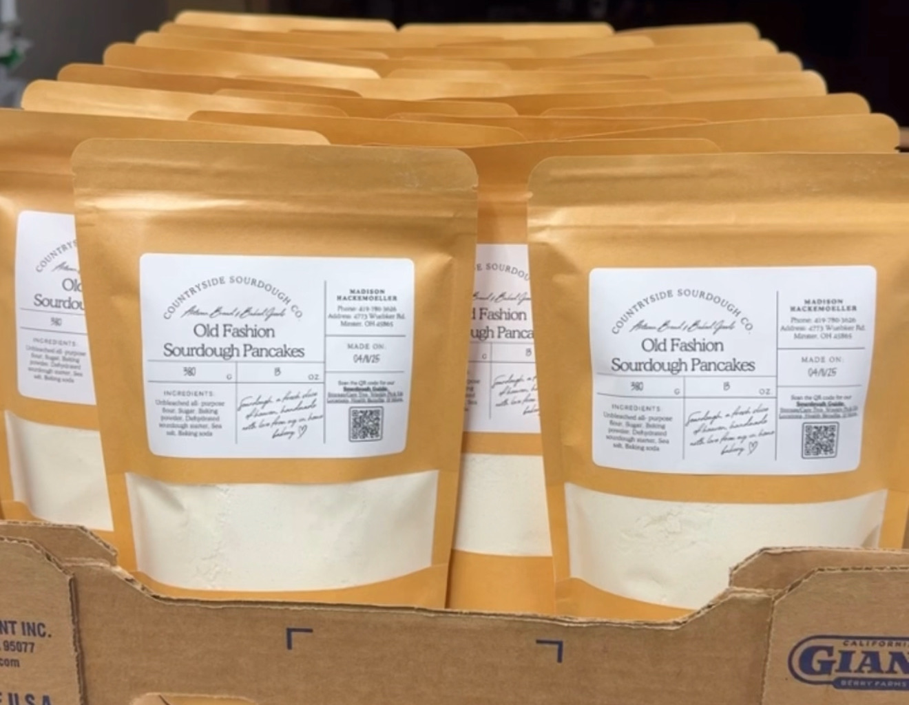 NEW- Old Fashion Sourdough Pancake Mix