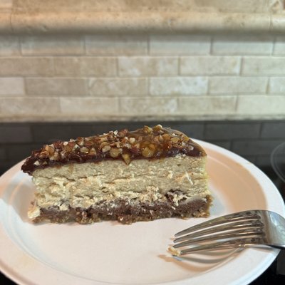 Chocolate Turtle Cheesecake