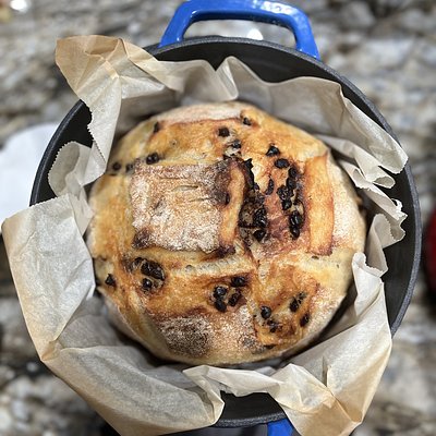 Chocolate Chip Sourdough Bread
