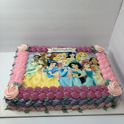 1/2 Sheet Cake 