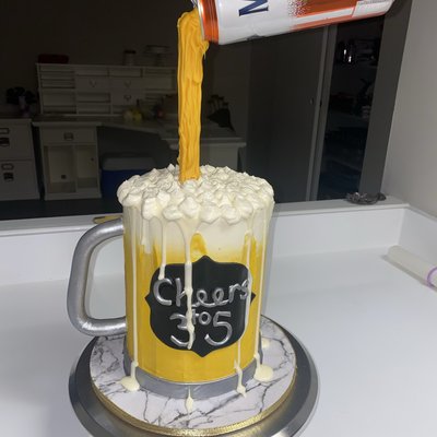 Gravity Defying Cake